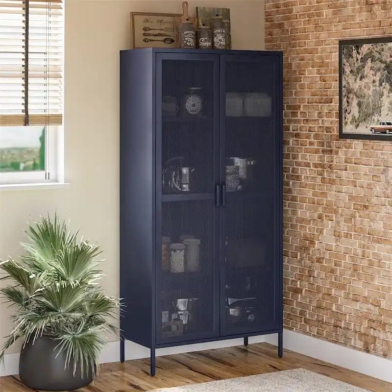  Channing Tall 2 Door Metal Storage Cabinet