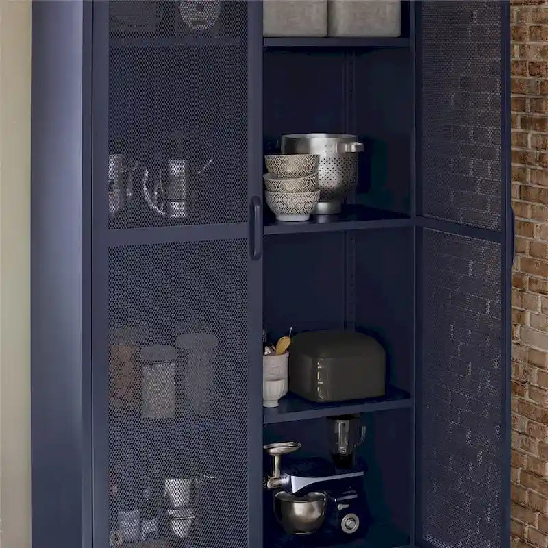 Channing Tall 2 Door Metal Storage Cabinet