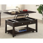 Rectangular Lift Top Coffee Table in Walnut