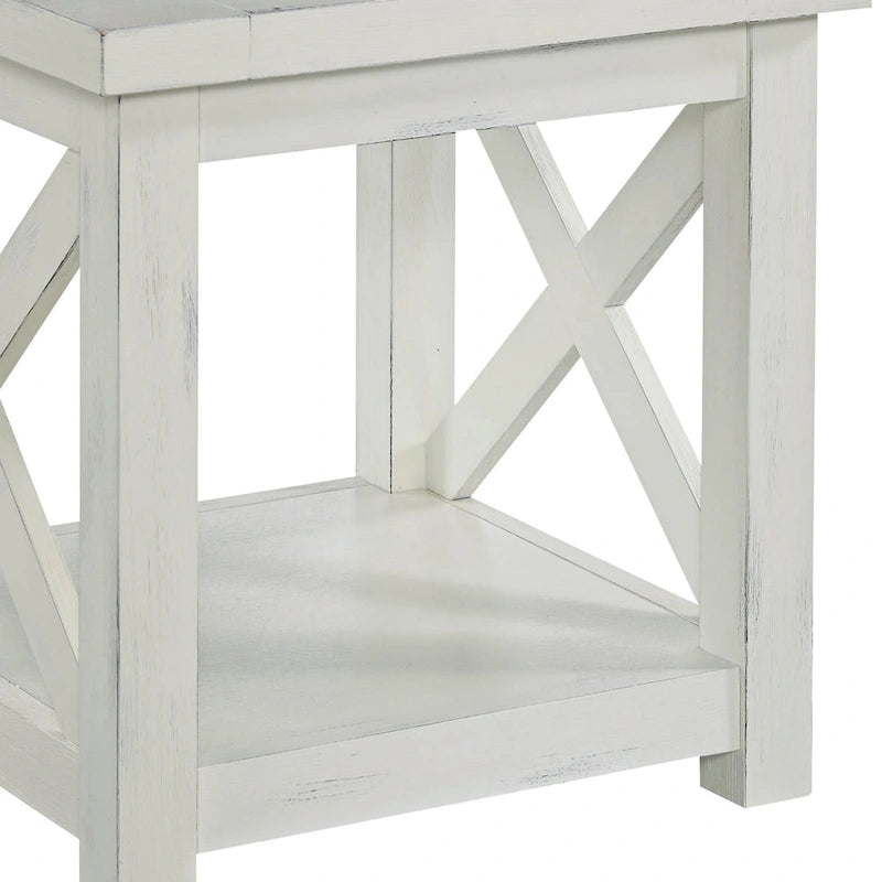 Off-White End Table