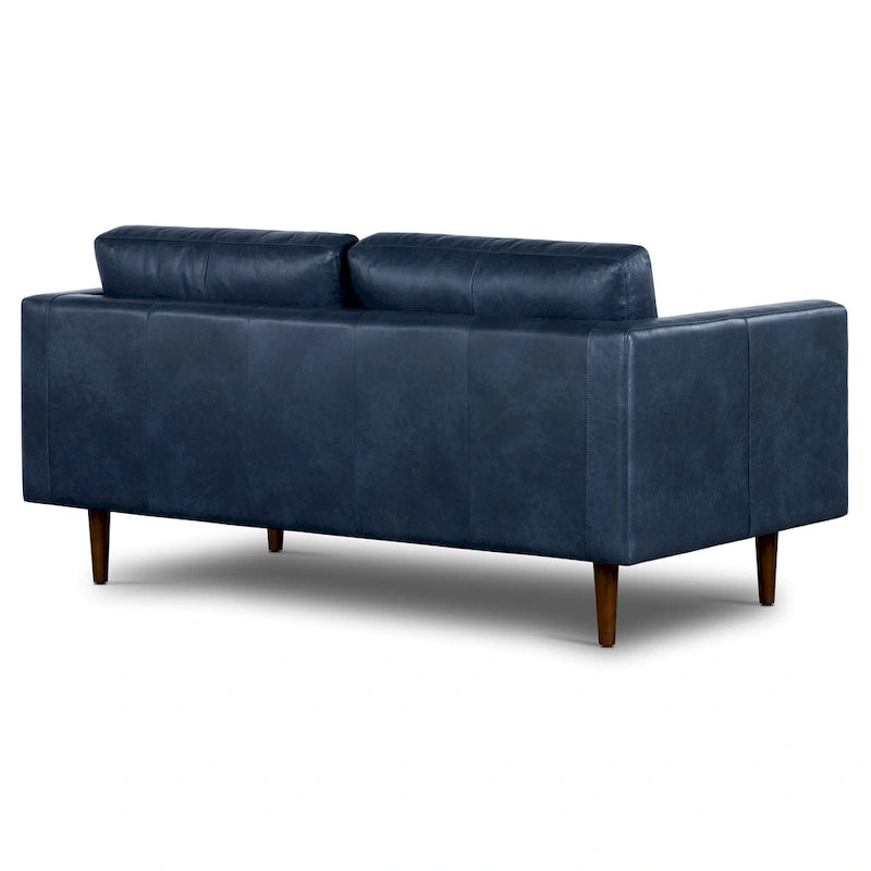 Napa 72 Apartment Sofa - Full Grain Genuine Italian Leather