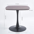 42.1\31.49 Mid-century Pedestal Leisure Coffee Table