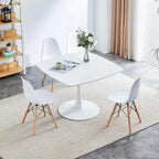 42.1\31.49 Mid-century Pedestal Leisure Coffee Table